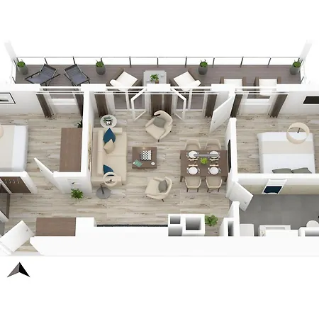 Apartment Boddendomizil - Ihr Rueckzugsort Mit Blick Auf Den Bodden