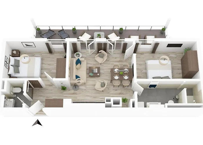 アパート Boddendomizil - Ihr Rueckzugsort Mit Blick Auf Den Bodden