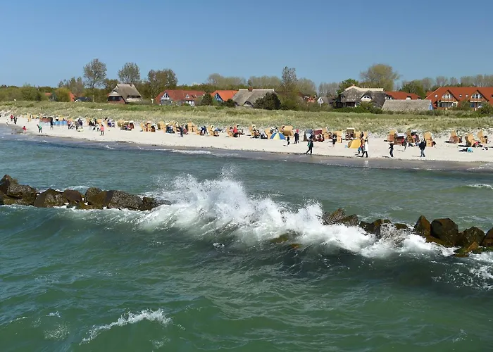 Boddendomizil - Ihr Rueckzugsort Mit Blick Auf Den Bodden アパート ヴストロ